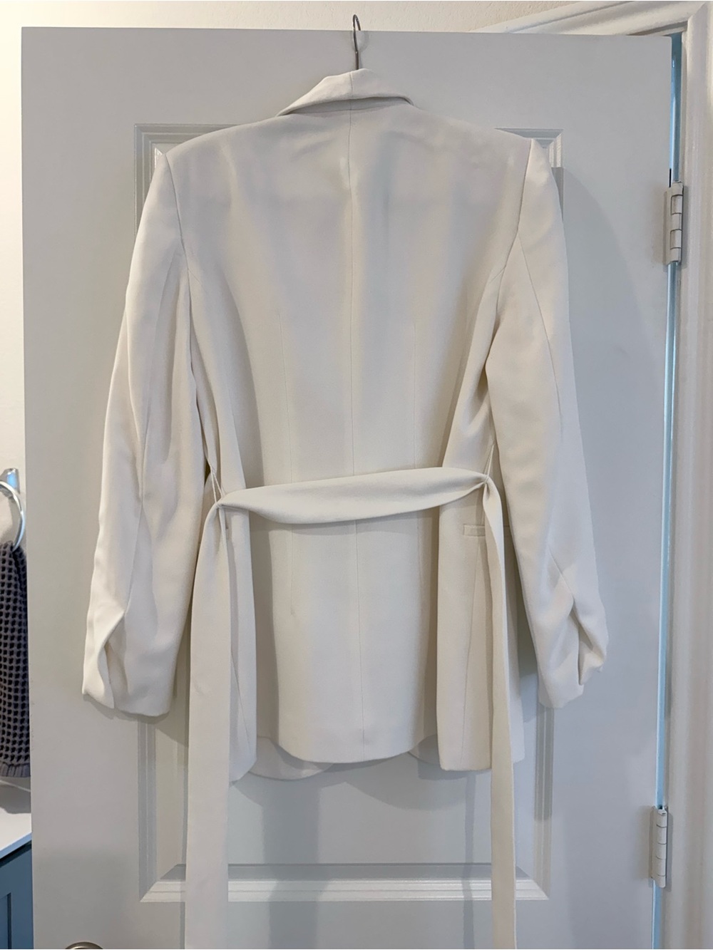 Zara Cream Shawl Collar Blazer - Picture 4 of 4